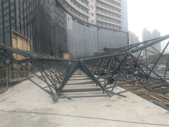 阳江万豪酒店雨棚网架